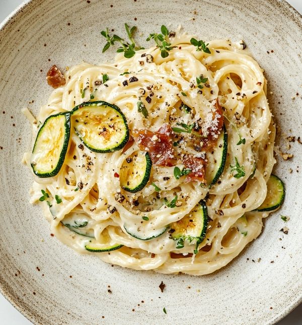 Carbonara s tikvicama