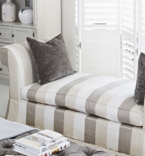 Kuća kojoj prugasti uzorak daje posebnu dozu šarma