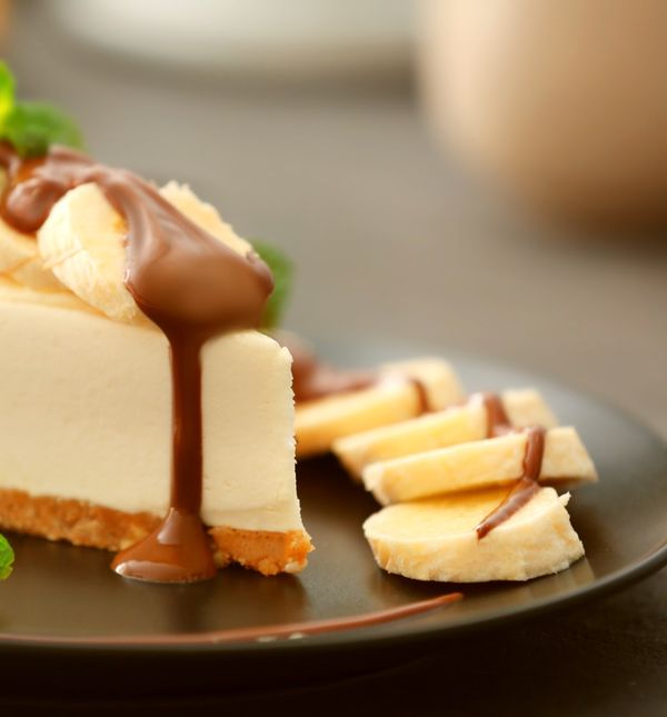 Cheesecake s bananom