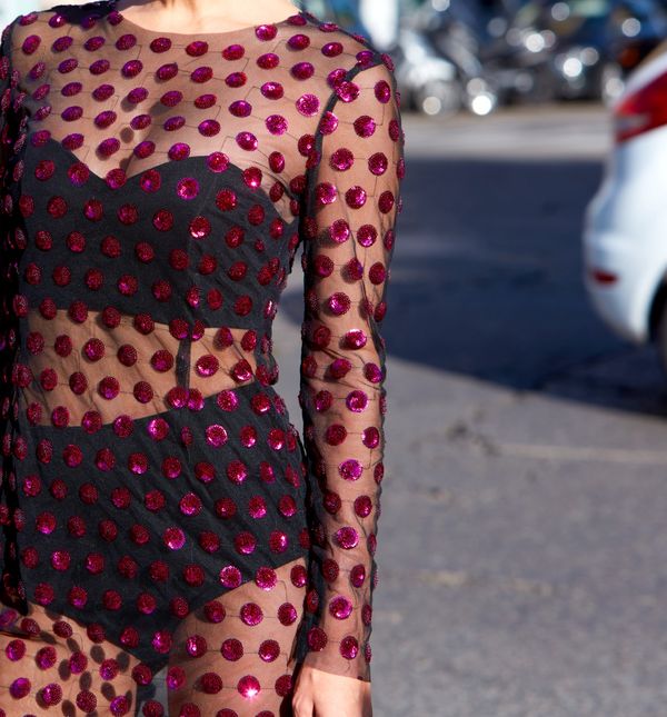 Gola haljina u street style izdanju s Tjedna mode