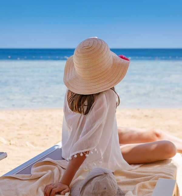 Žena na plaži