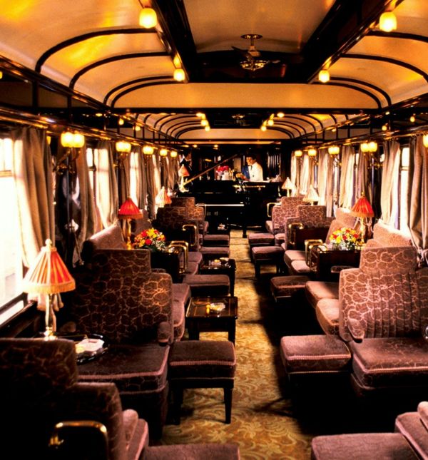 Unutrašnjost Orient Expressa