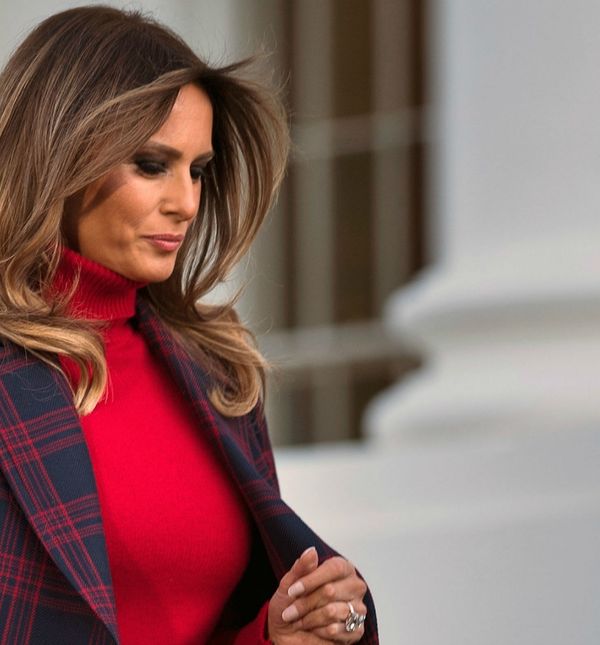 Melania Trump u Bijeloj kući na primopredaji drvca - 4