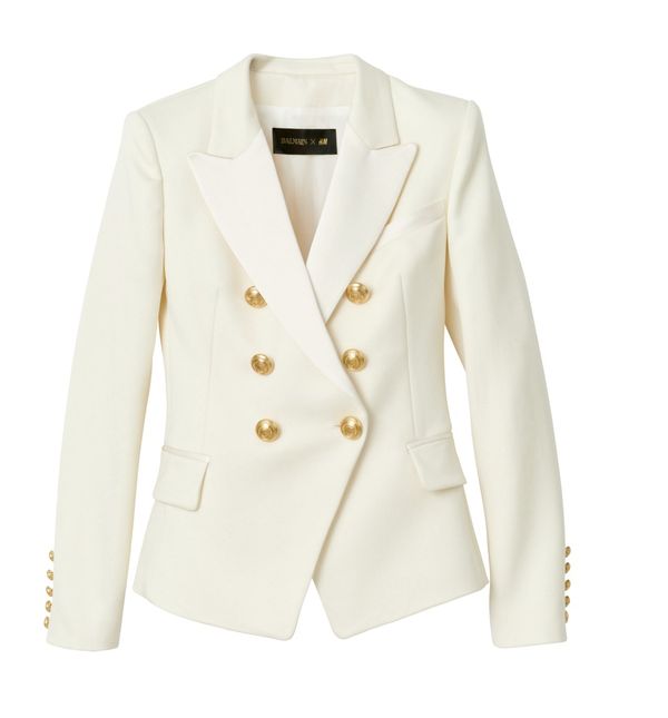 Bijeli sako Balmaina iz H&M-ove kolekcije