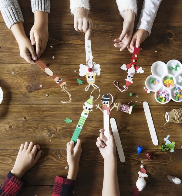 Jednostavni 'uradi sam' božićni ukrasi koje možete izraditi s djecom