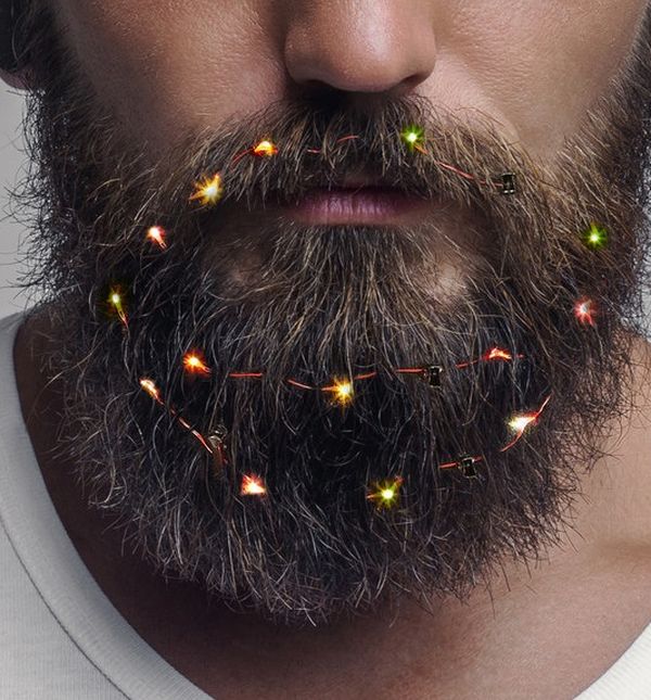 Ovu blagdansku sezonu bradu možete ukrasiti lampicama