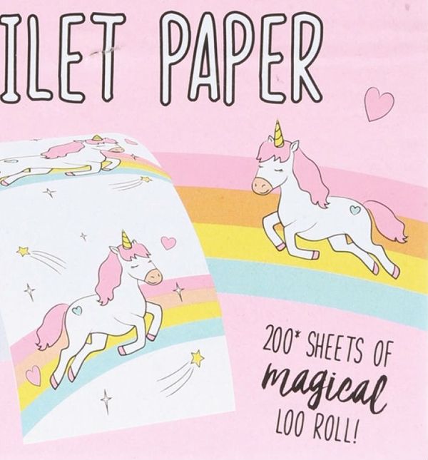 Toaletni papir na jednoroge sastavljen je od 200 čarobnih listića