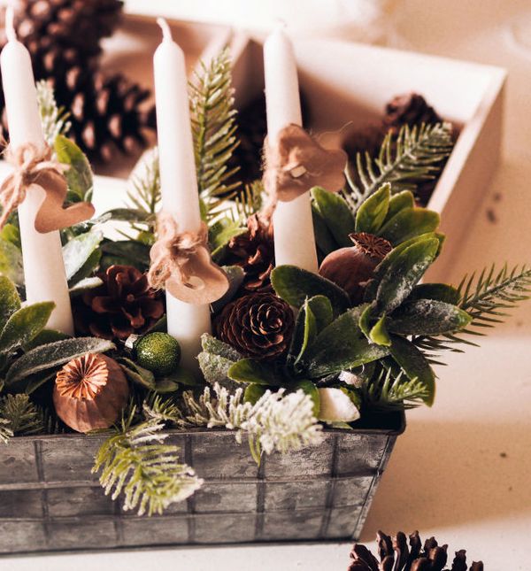 Adventski vijenac koji možete izraditi sami