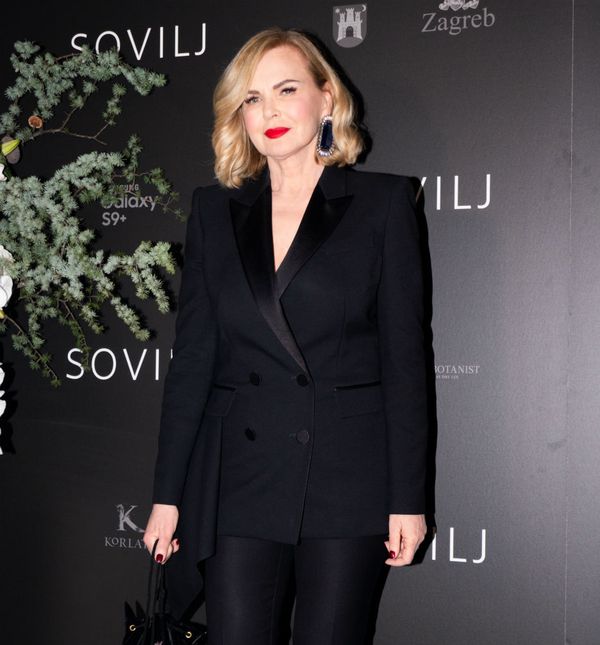 Jadranka Sloković na predstavljanju nove kolekcije nakita Monument dizajnera Nenada Sovilja