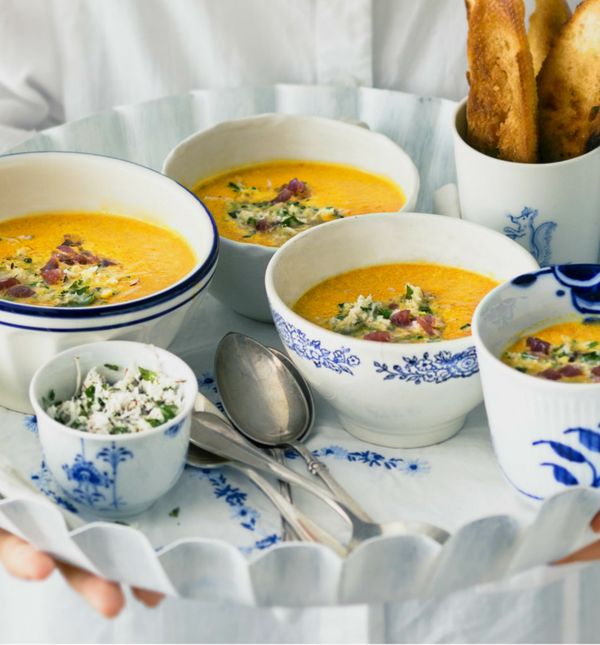 Krem juha od batata i mrkve