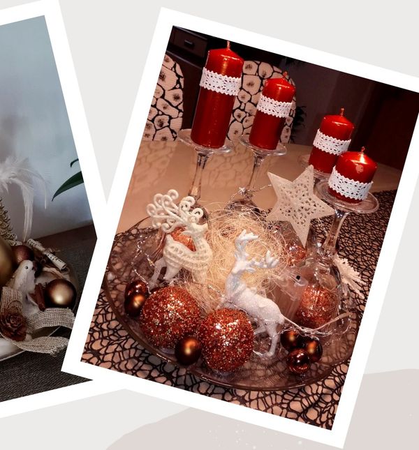 Adventski aranžmani s čašama naših čitateljica