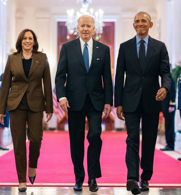 Kamala Harris, Joe Biden i Barack Obama