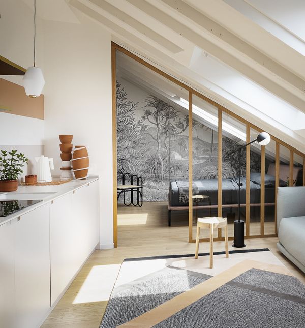 Stan u potkrovlju koji osvaja svojim zgodnim uređenjem