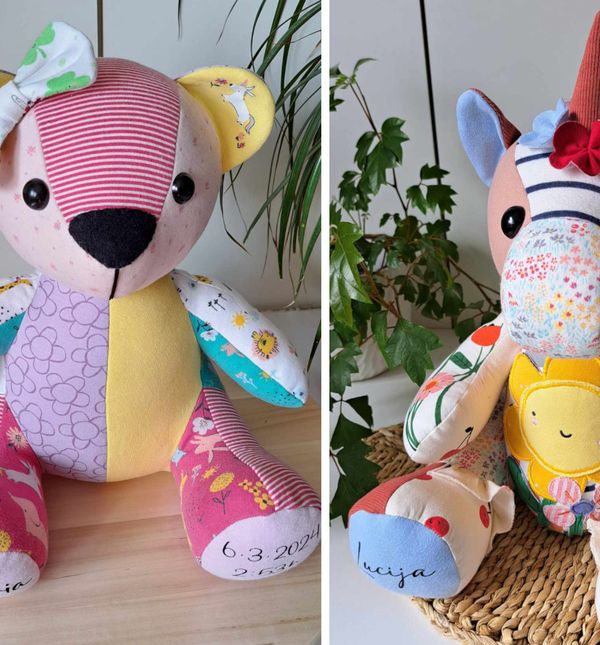 Hrvatski brend Sweet Memories izrađuje preslatke medvjediće, jednoroge i laviće od dječje robice