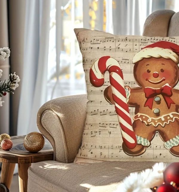 Ukrasni jastuk s medenjakom u obliku čovječuljka (AliExpress, 3,04 eura)