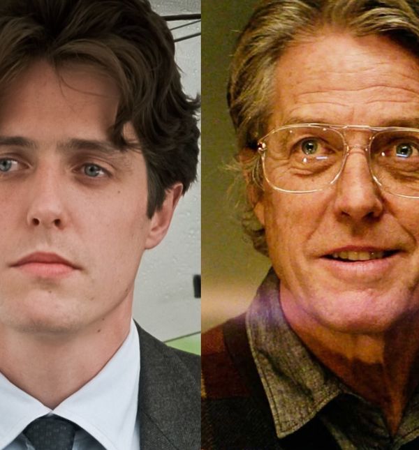 Hugh Grant 1994. u filmu Četiri vjenčanja i sprovod i 2024. u filmu Heretic