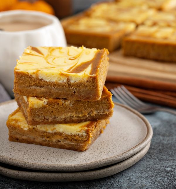 Cheesecake kocke s bundevom