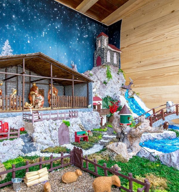 Stefani i Darko u Vrbovskom su uredili božićnu bajku kakva se rijetko viđa, pogledajte jaslice od tri metra