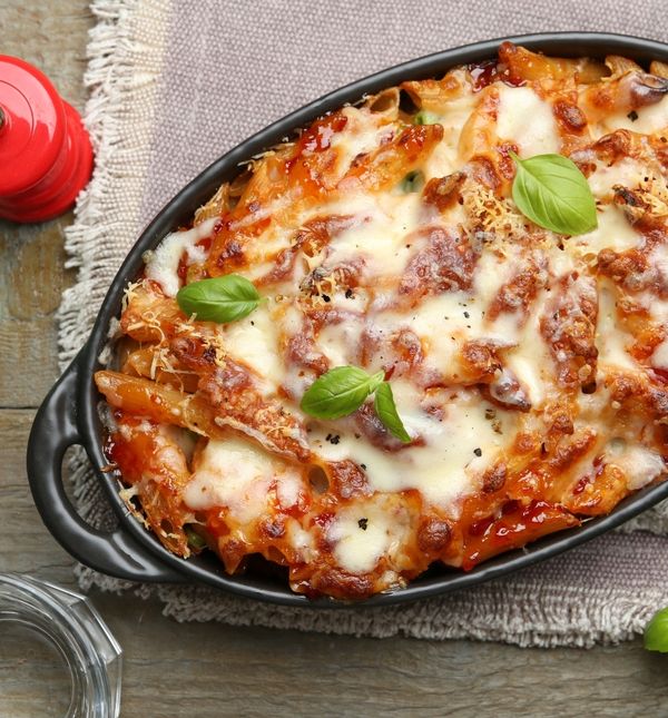 Zapečena tjestenina s kobasicama