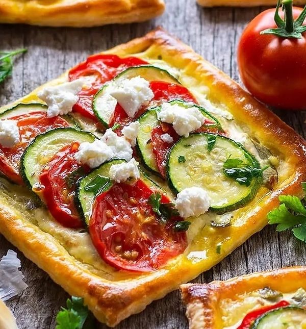 Lisnato tijesto s povrćem