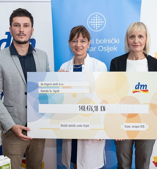 Dejan Murić (dm), prof. Jasminka Milas-Ahić, (KBC Osijek), Ana Fostač-Krilčić (dm)