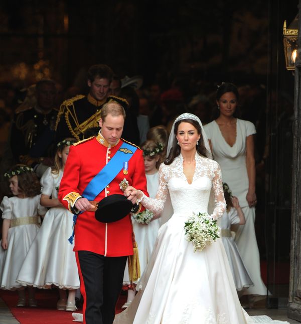 Catherine Middleton na vjenčanju (Foto: AFP)