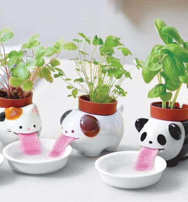 Keramičke životinje pobrinut će se za hidrataciju biljke