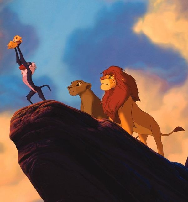 Scena iz crtića 'Kralj lavova'