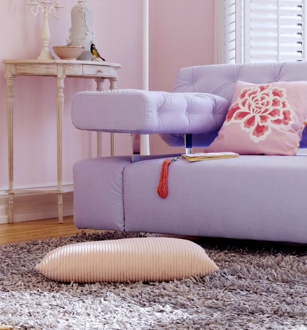 Ideje za uređenje doma u ljubičastim tonovima