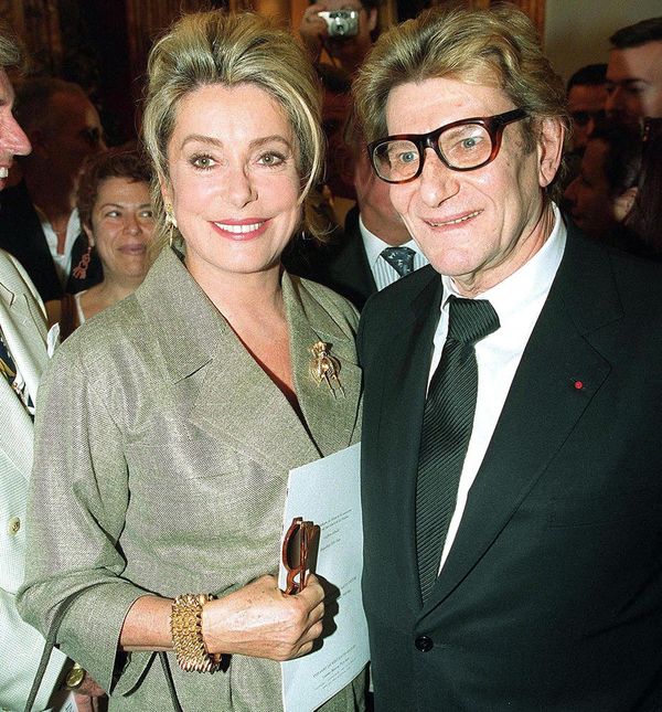 Catherine Deneuve i Yves Saint Laurent
