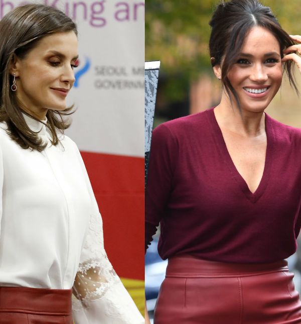 Kraljica Letizia vs. Meghan Markle u Hugo Boss suknji - 2