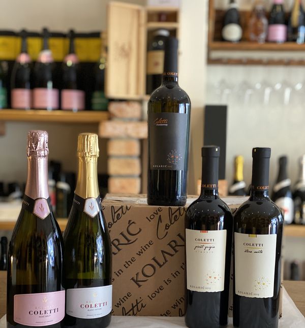Kartonu vina Coletti