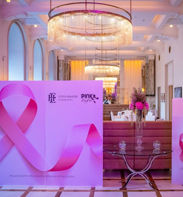 Zajednički event udruge P.I.N.K. life i hotela Esplanade povodom Mjeseca ružičaste vrpce