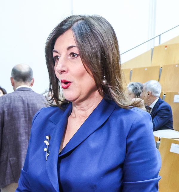 Sanja Musić Milanović na konferenciji 'Žene koje mijenjaju znanost: odvažne znanstvenice u Kanadi i Hrvatskoj' u Zagrebu