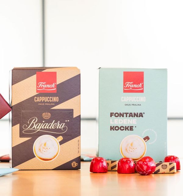 Cappuccino Griotte, Bajadera i Fontana