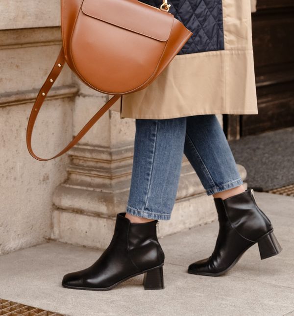 Gležnjače s umjerenom blok potpeticom