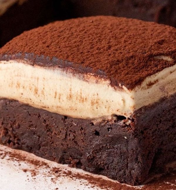 Tiramisu brownie