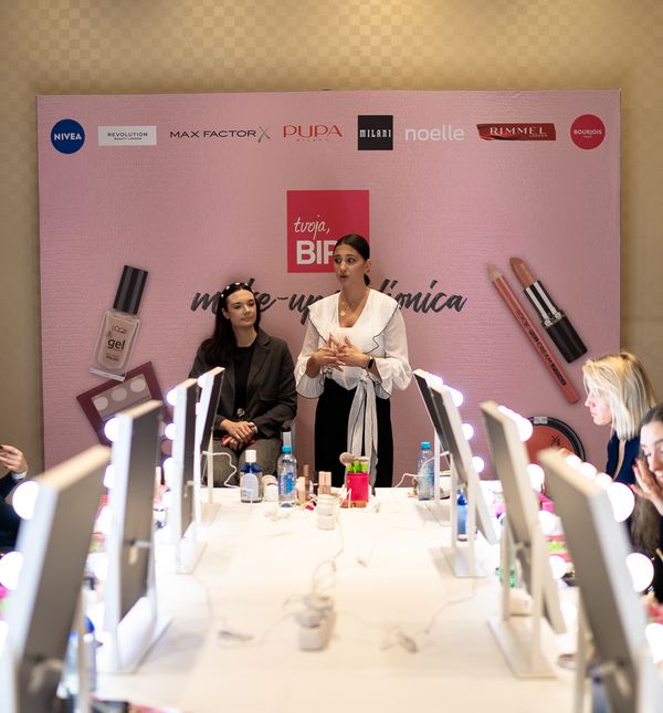 BIPA radionica na kojoj se učilo kako do svježeg looka u svega nekoliko minuta