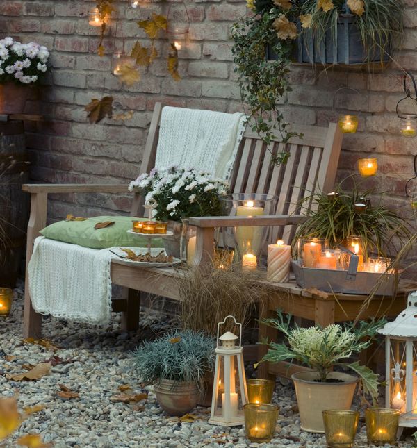 Jesenski ugođaj na terasi ili u vrtu