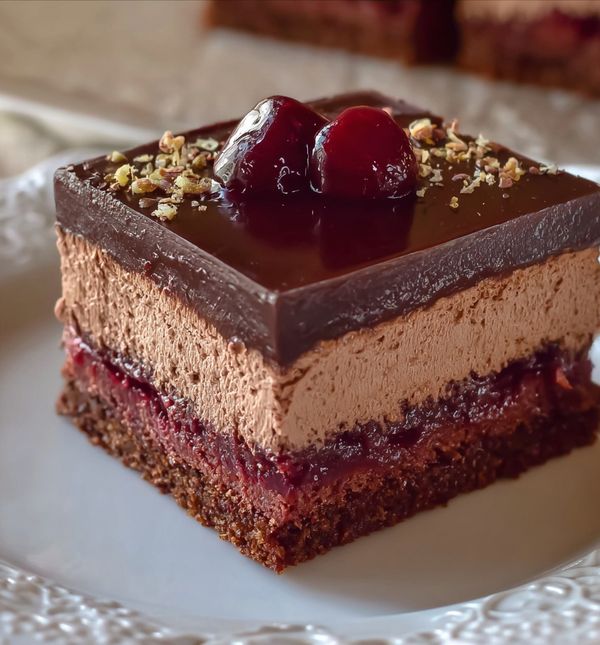 Čokoladni kolač s višnjama