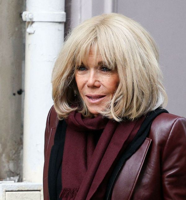 Kombinacija Brigitte Macron za dolazak u pariški hotel Matignon