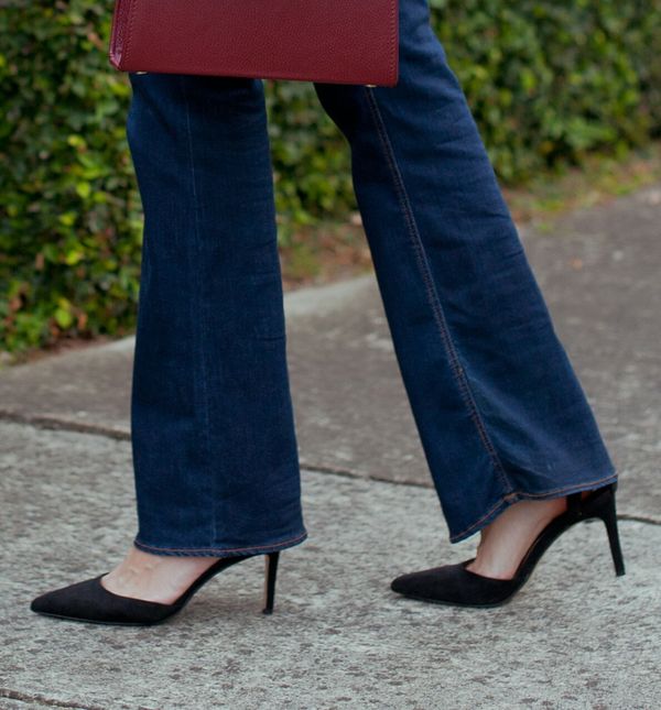 Crne cipele s visokom potpeticom nikad ne izlaze iz mode