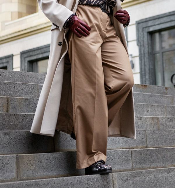 Hlače s vunom istovremeno su tople i elegantne