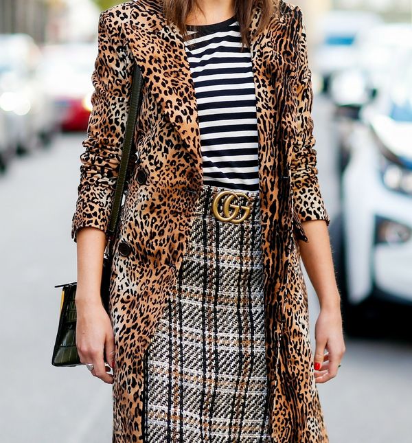 Karirani, prugasti i životinjski uzorak u jednoj kombinaciji