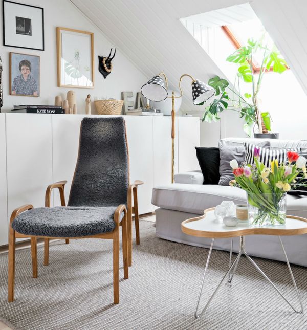 Potkrovlje će se doimata veće i prozračnije ako i zidove i krovne kosine obojite u bijelo