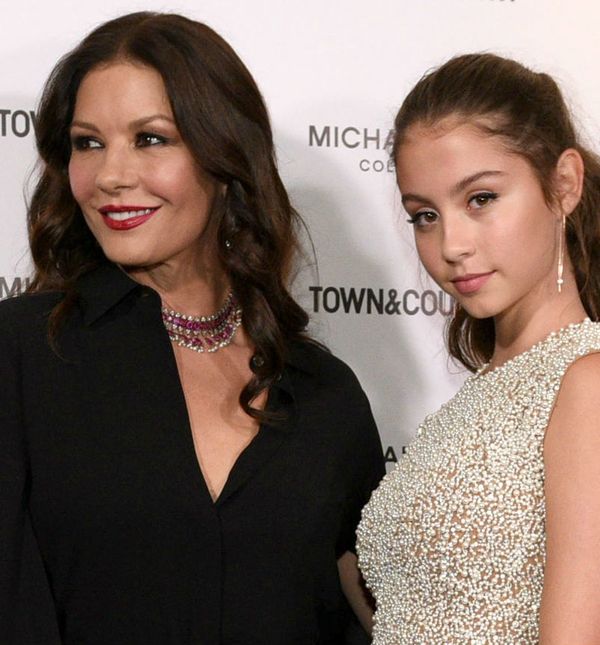 Carys Zeta Douglas s mamom Catherine na eventu u sklopu Njujorškog tjedna mode