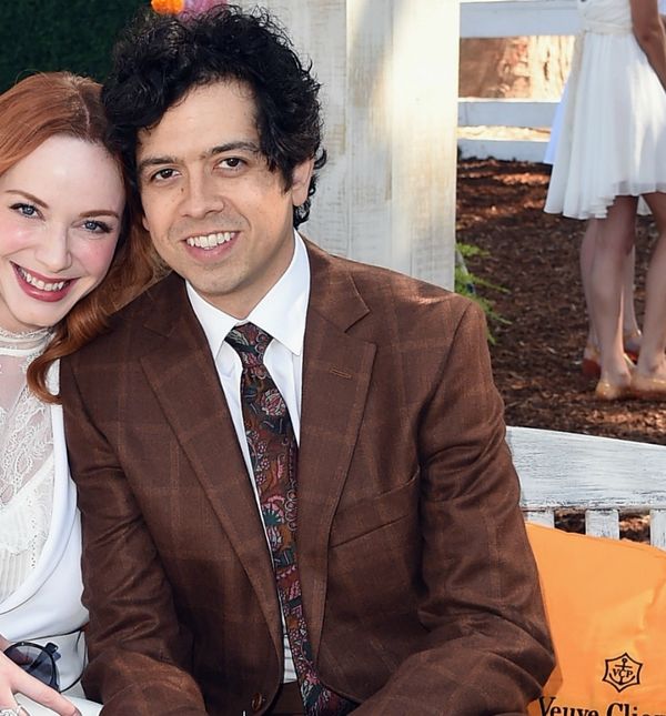 Christina Hendricks i Geoffrey Arend