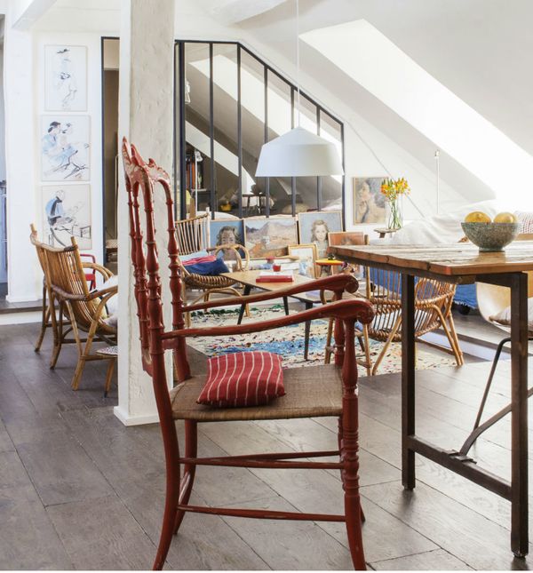 Ideja za uređenje stana u potkrovlju