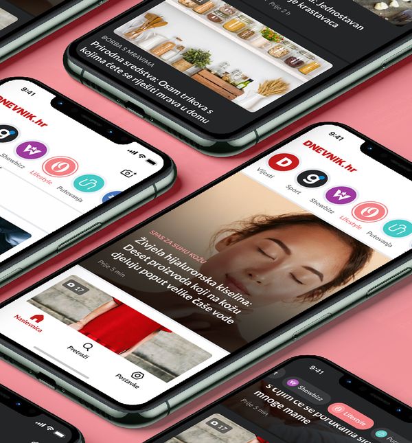 Zadovoljna na novoj aplikaciji DNEVNIK.hr-a