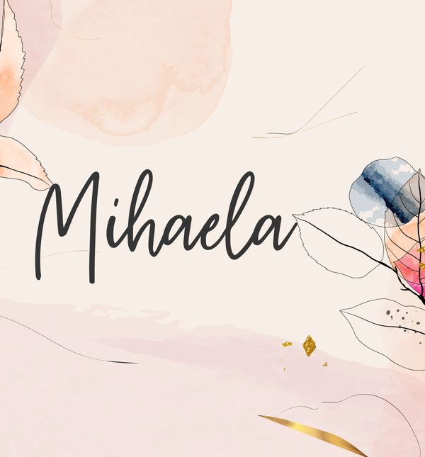 Mihaela je ženska varijanta starohebrejskog imena Mihael, koje u doslovnom prijevodu znači Onaj koji je sličan Bogu ili Onaj koji je kao Bog.